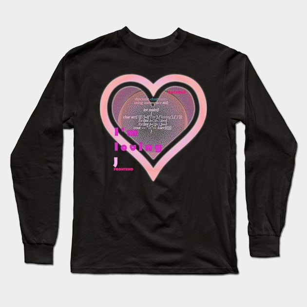 Valentine for J programmer Long Sleeve T-Shirt by GraphGeek